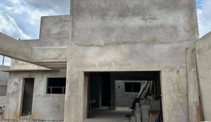 Casa em fase de acabamento com 3 dormitórios à venda no Jardim Cristal - Votorantim/SP