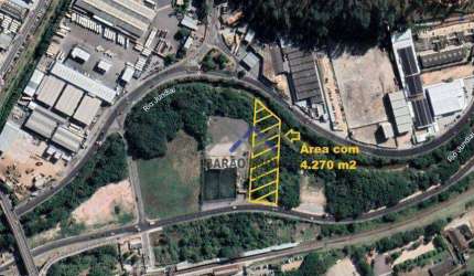 Terreno à venda, 4270 m² por R$ 2.100.000,00 - Vila São José - Várzea Paulista/SP