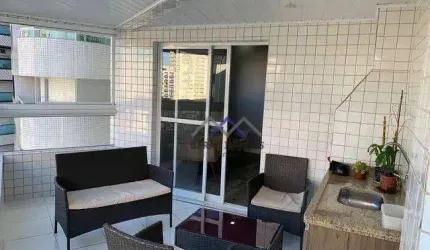 Apartamento 3 dormitórios na Guilhermina, Praia Grande