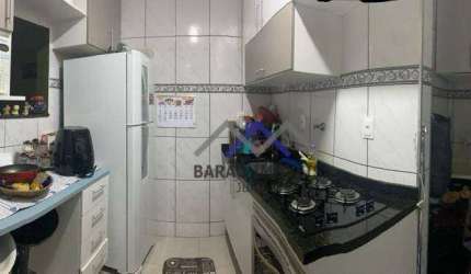 Apartamento com 2 dormitórios à venda, 49 m² por R$ 202.000,00 - Morada das Vinhas - Jundiaí/SP