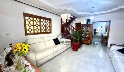 Casa com 3 dormitórios à venda, 193 m² por R$ 850.000,00 - Jardim Marabambaia II (Jardim Santa gertrudes) - Jundiaí/SP