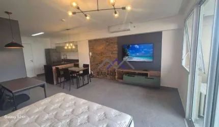 Flat com 1 dormitório para alugar, 45 m² por R$ 4.200,00/mês - Vila Arens I - Jundiaí/SP
