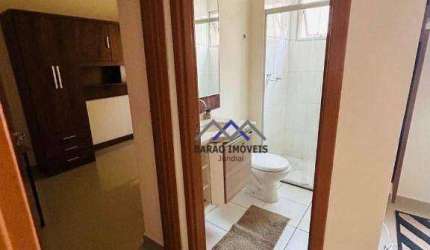 Apartamento para alugar, 53 m² por R$ 2.699,10/mês - Cidade Nova - Jundiaí/SP