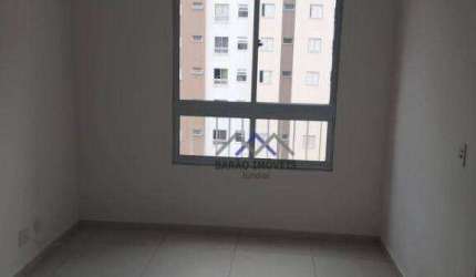 Apartamento com 2 dormitórios para alugar, 46 m² por R$ 2.599,00/mês - Cidade Nova - Jundiaí/SP