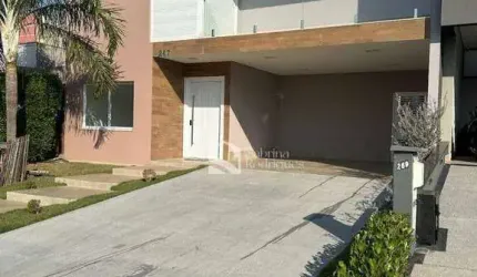 Sobrado com 3 dormitórios para alugar, 278 m² por R$ 12.923/mês - Condomínio Maria Dulce - Indaiatuba/SP
