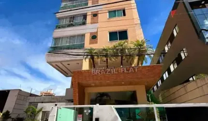 Flat mobiliado para venda de 65 m², com 02 quartos - Ponta Negra, Natal/RN