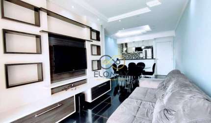 Apartamento com 3 dormitórios à venda, 77 m² por R$ 550.000,00 - Vila Rosália - Guarulhos/SP