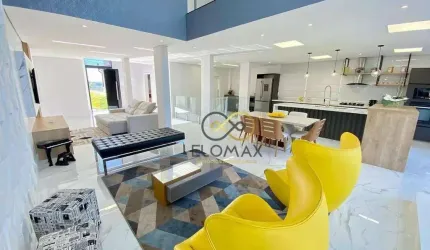 Casa com 3 dormitórios à venda, 435 m² por R$ 3.590.000 - Alphaville - Santana de Parnaíba/SP