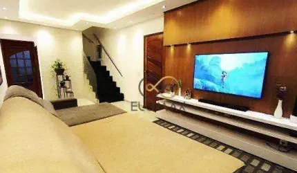 Casa com 4 dormitórios, 2 suites, 4 vagas à venda, 133 m² por R$ 808.000 - Vila Rosália - Guarulhos/SP