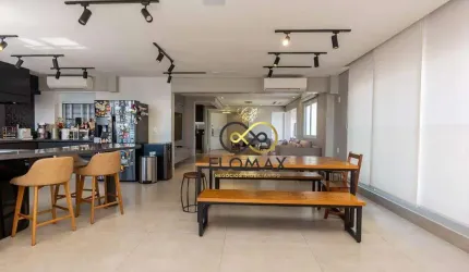 Apartamento cobertura duplex no Tatuapé com 4 quartos 2 suítes e 4 vagas de garagem - Varanda Gourmet