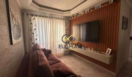 Vende - Apartamento Mobiliado - 3 quartos - Condomínio Edifício Cristal Park II - Santa Teresinha - ZL -SP.