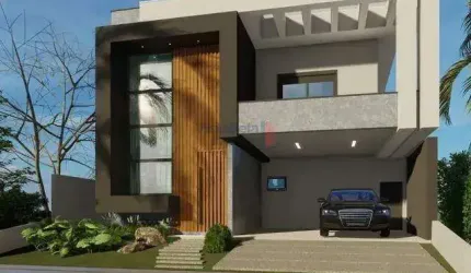 Casa em Condomínio à venda, 4 quartos, 3 suítes, 4 vagas, Loteamento Residencial Fazenda Casa Grande - Taubaté/SP