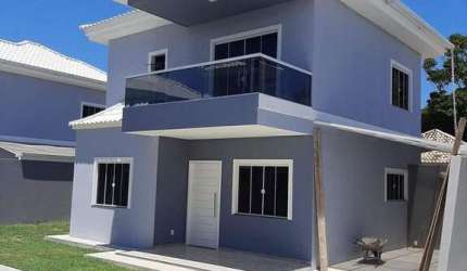Casa para Venda em Saquarema, ITAÚNA, 3 dormitórios, 2 suítes, 3 banheiros, 1 vaga