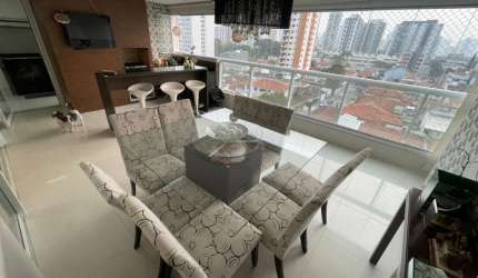 LINDO APARTAMENTO COM 3 SUÍTES, VARANDA GOUMRT COM CURRASQUEIRA A CARVÃO - VEREDA TATUAPÉ- SP