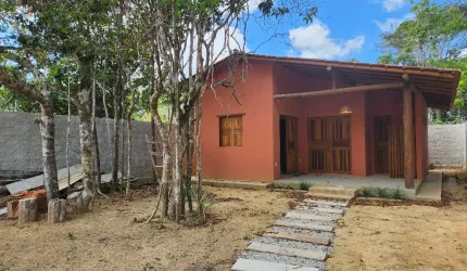 Linda casa recém construída no bairro Vilas do Arraial, casa térrea com 56m² de construção a 7 min de carro até a praia.
