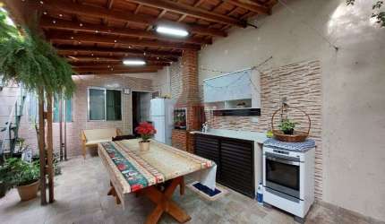 Casa à venda, 3 quartos, 1 vaga, Vila Palmares - Santo André/SP