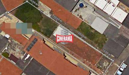 Terreno à venda, 1 vaga, Olímpico - São Caetano do Sul/SP
