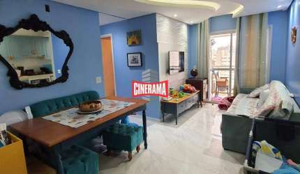 Apartamento à venda, 2 quartos, 1 suíte, 2 vagas, Santa Paula - São Caetano do Sul/SP