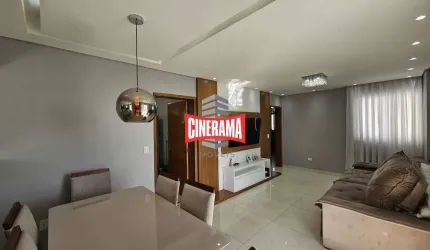 Apartamento à venda, 3 quartos, 1 suíte, 2 vagas, Campestre - Santo André/SP