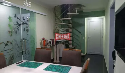 Cobertura à venda, 3 quartos, 1 suíte, 2 vagas, Casa Branca - Santo André/SP