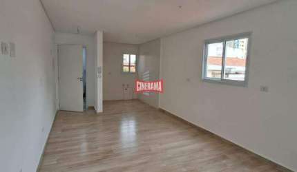 Cobertura à venda, 2 quartos, 1 suíte, 2 vagas, Campestre - Santo André/SP