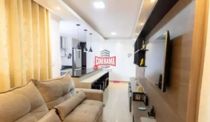Cobertura à venda, 2 quartos, 1 suíte, 1 vaga, Vila Alzira - Santo André/SP