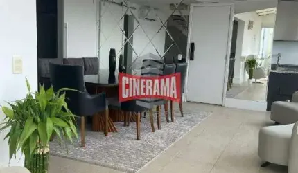 Cobertura à venda, 3 quartos, 3 suítes, 4 vagas, Centro - Santo André/SP