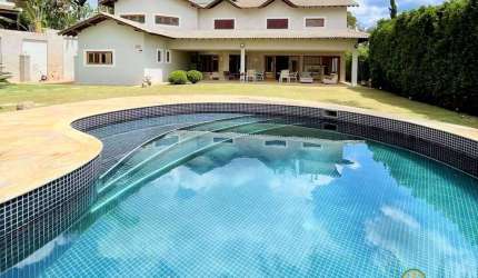 Cond SP II - MARAVILHOSA! 5 sts, 70% MOBILIADA, lareiras, piscina, gourmet!
