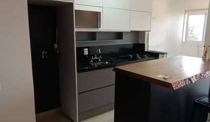 Apartamento mobiliado 2 dorms. - Cond. Address Granja Vianna