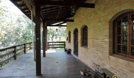 Reserva do Peroba - 5.300 m² - Rústica! + hóspedes, gourmet, mto jardim!
