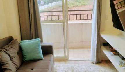 Apto. 1 dorm com varanda - Cond Address Granja Vianna