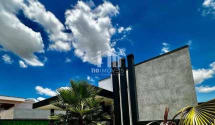BELÍSSIMA CASA TÉRREA RESIDENCIAL DOS LAGOS -4 SUÍTES