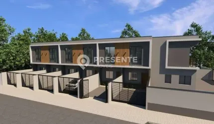 Sobrado com 2 quartos, Aventureiro - Joinville