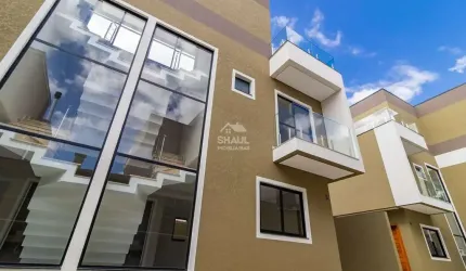 Sobrados com 3 quartos de Alto Padrão 96m² no Uberaba – Prontos para Morar! 