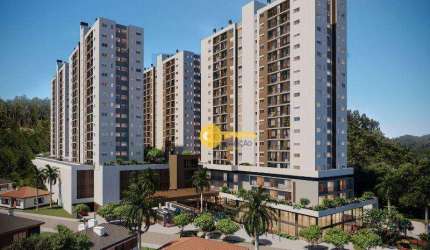 Apartamento com 2 dormitórios à venda, 62 m² por R$ 736.000,00 - Fazenda - Itajaí/SC
