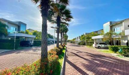 CA 1277 Casa 205m², Em Condomínio, Que Luxo De Alto Padrão, 4 Suites  Moveis 100% Projetado, Eusébio