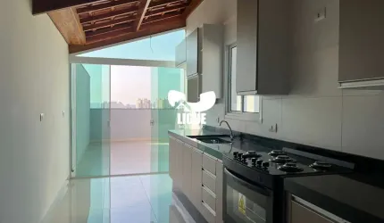 Cobertura com 2 quartos à venda na Rua Anhanga, 135, Vila Alzira, Santo André por R$ 450.000