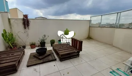 Cobertura com 2 quartos à venda na Rua Bragança, 269, Jardim Progresso, Santo André por R$ 360.000