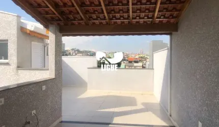 Cobertura com 2 quartos à venda na Rua Cajuru, 226, Vila Pires, Santo André por R$ 480.000