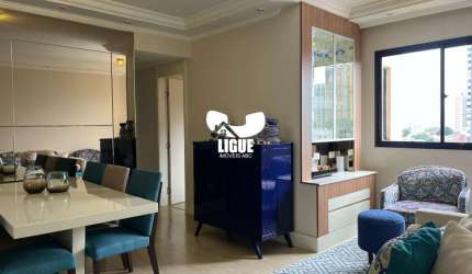 Apartamento com 3 quartos à venda na Avenida Doze de Outubro, 473, Vila Assunção, Santo André por R$ 585.000