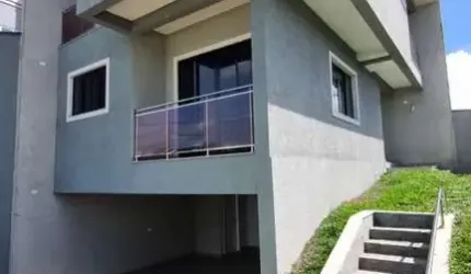 Sobrado para Venda em São José dos Pinhais, Jardim Cruzeiro, 3 dormitórios, 1 suíte, 4 banheiros, 3 vagas