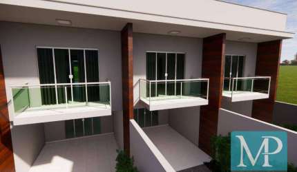 Sobrado com 2 suítes à venda, 110 m² - Praia de Armação do Itapocorói - Penha/SC