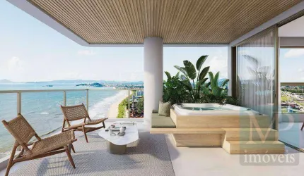 Apartamento com 3 dormitórios à venda, 132 m² por R$ 1.766.690,91 - Beira Mar - Barra Velha/SC