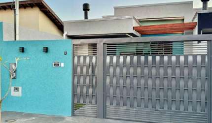 Casa nova com projeto moderno - Bairro União