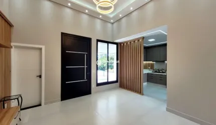 Casa em condomínio fechado com 3 quartos à venda na Márcio José Battistuci, Vila Rubens, Indaiatuba por R$ 1.300.000