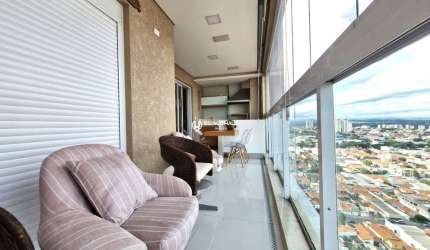 Apartamento com 3 quartos para alugar na Rua Armando Salles de Oliveira, Parque São Tomaz de Aquino, Indaiatuba por R$ 7.000
