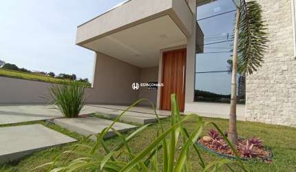 Casa em condomínio fechado com 3 quartos à venda na Ângelo Cuciolli, Jardim Park Real, Indaiatuba por R$ 1.450.000