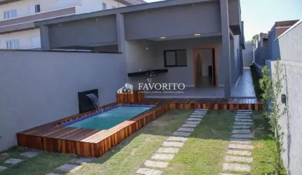 Casa Térrea com Piscina à venda no Loanda em Atibaia/SP