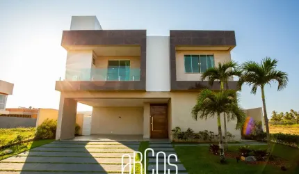 Casa no Condomínio Quintas da Barra, Barra dos Coqueiros, porteira fechada