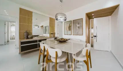 Residencial Bella Vitta, Apartamento no Grageru com 4 quartos e 2 suítes, 104m²